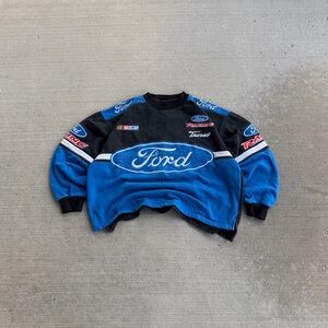 Vintage Racing Champions Apparel Ford Racing NASCAR Sweatshirt Boxy Size L/XL